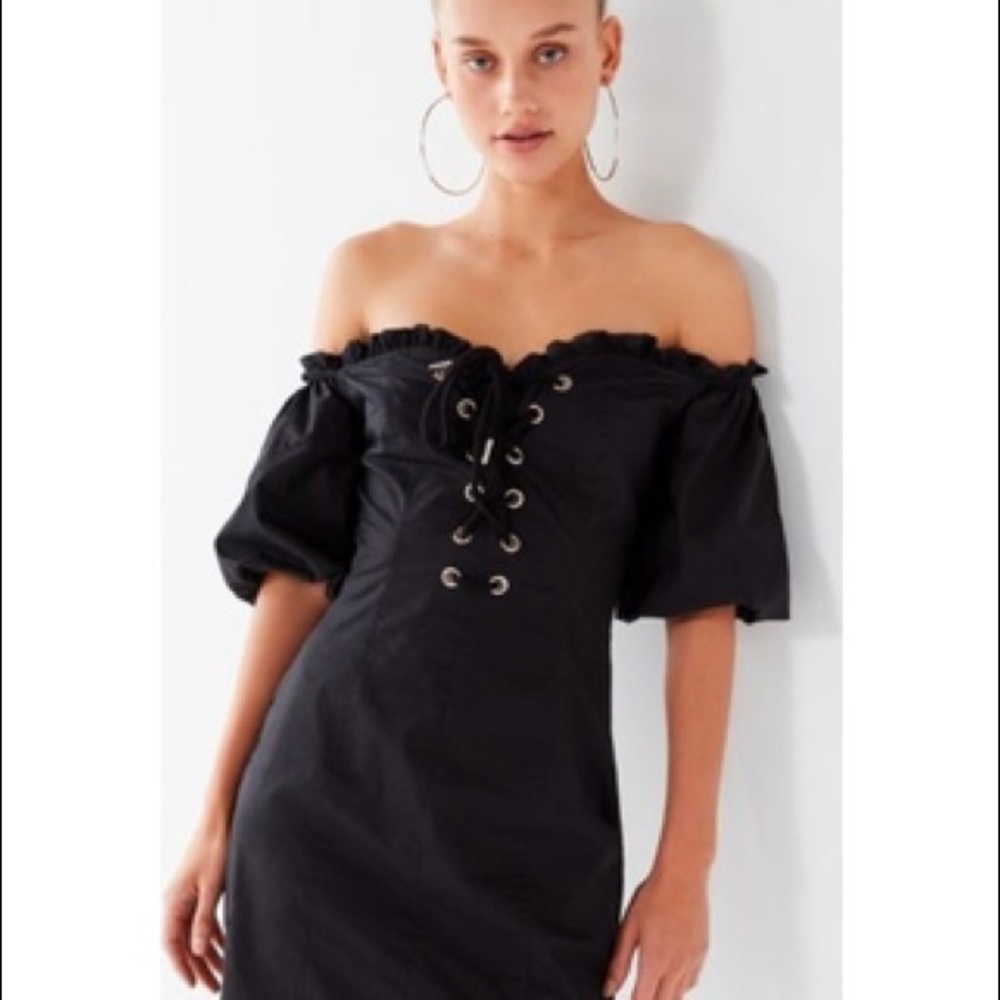 SOLD❤️ NWT I AM GIA ALYA OFF-THE-SHOULDER CORSET - Picture 3 of 7